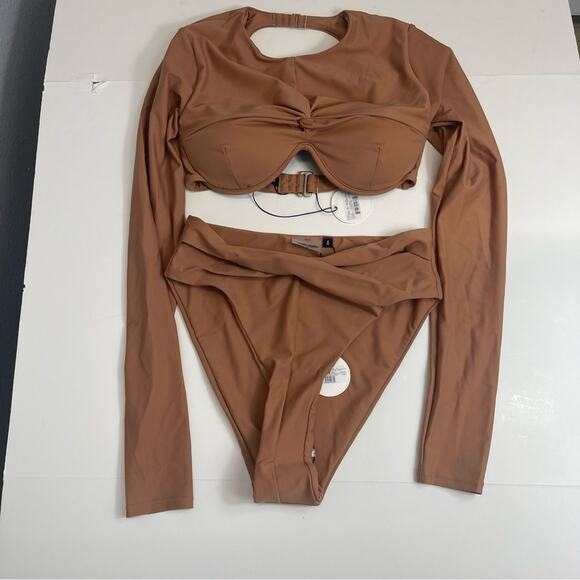 Andrea Iyamah Bikini SET Akacia Nude Small - Picture 2 of 16